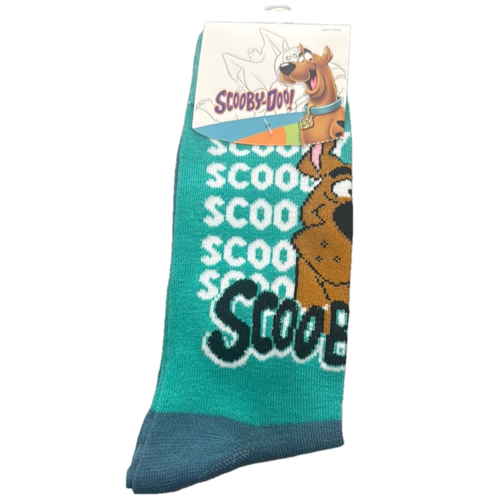 Scooby-Doo Classic Cartoon Crew Socks NWT